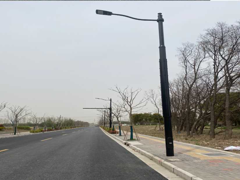 固始县上海综合杆 太阳能路灯工程